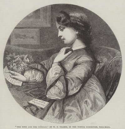 La nota y el ramillete de William Frederick Yeames
